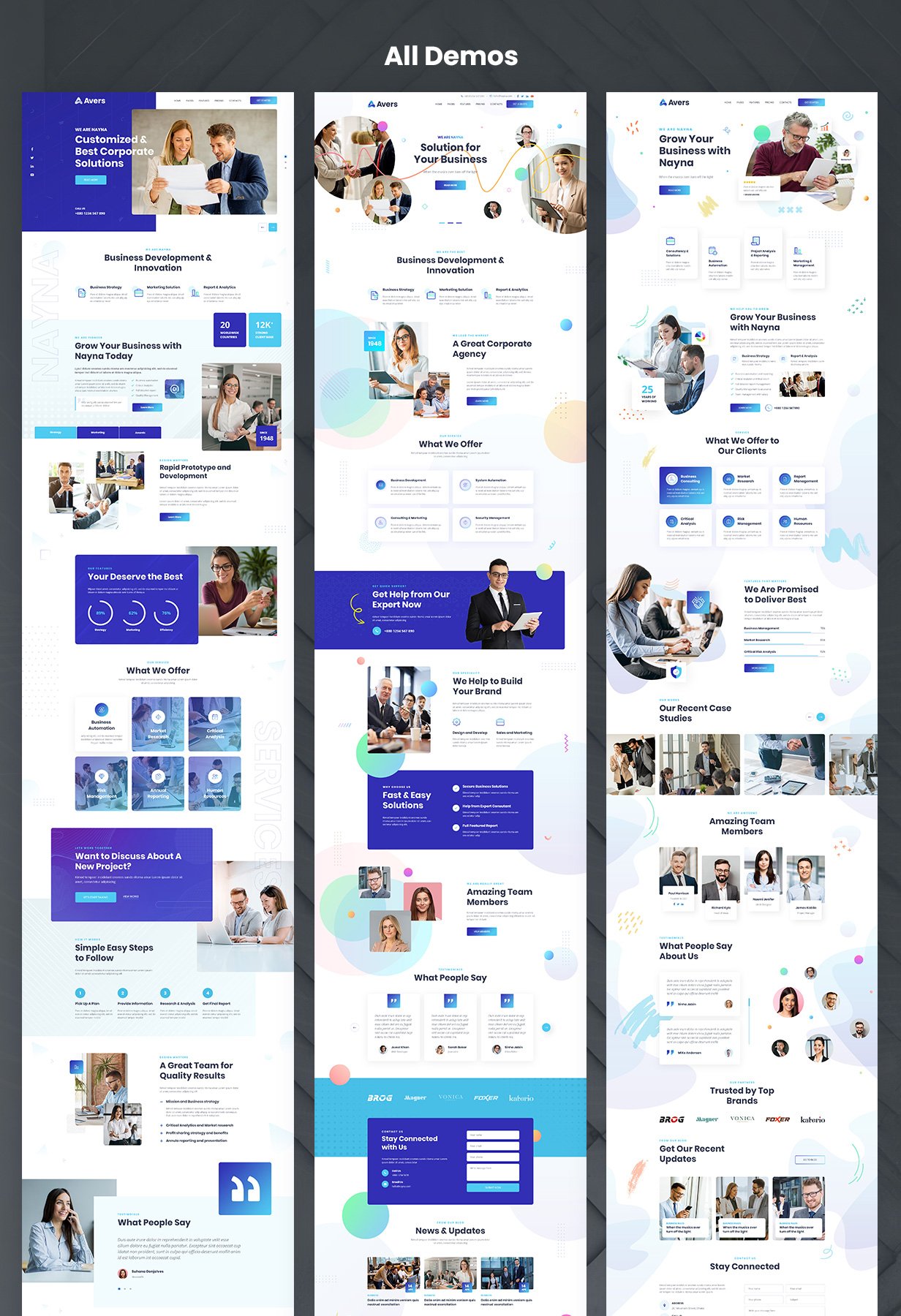 Avers | Corporate & Business HTML Template