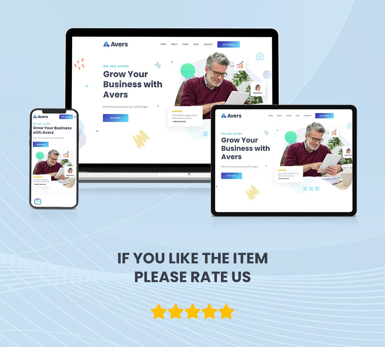 Avers | Corporate & Business HTML Template